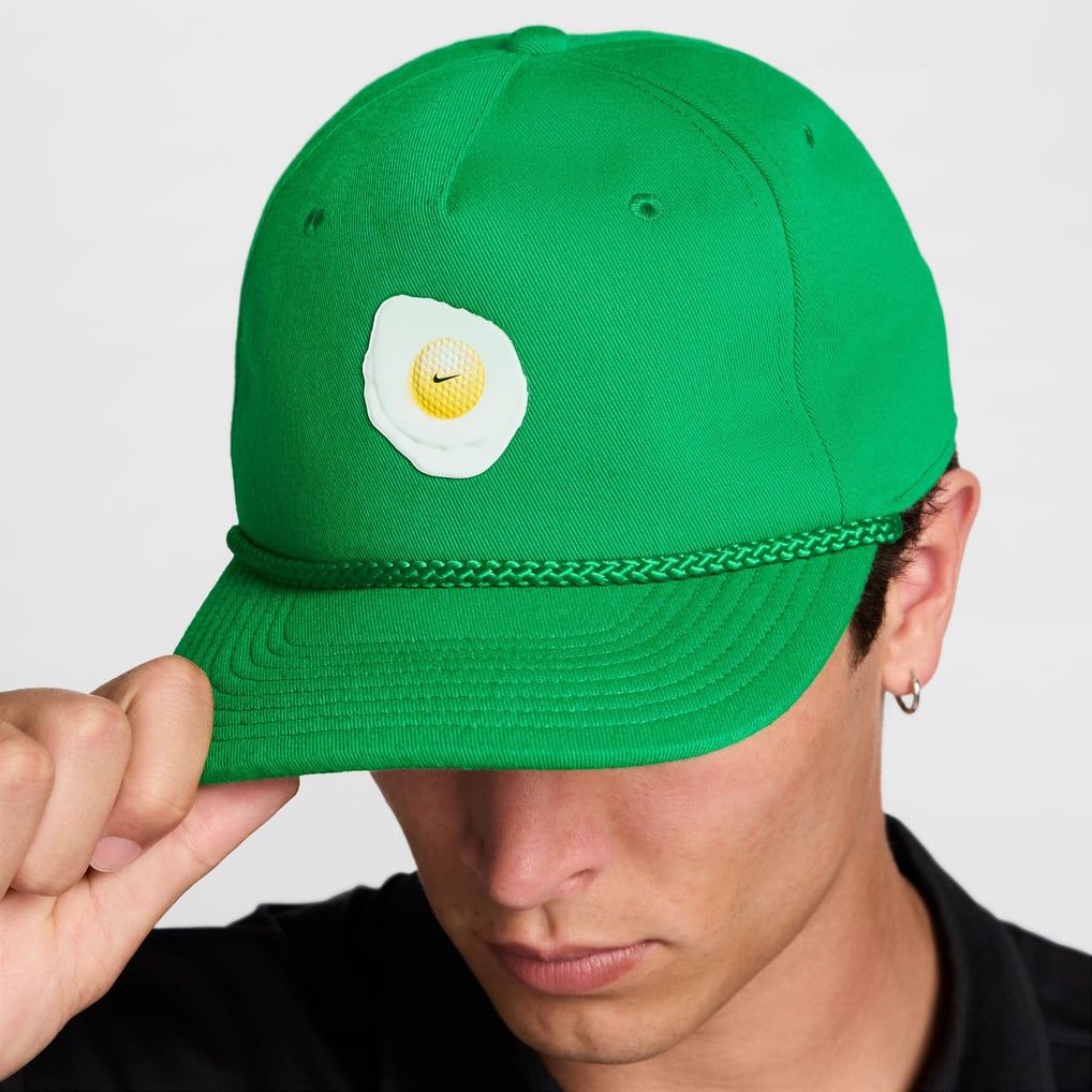 Nike Golf Unisex Fried Egg Pro Dri-FIT Snapback Hat - Green