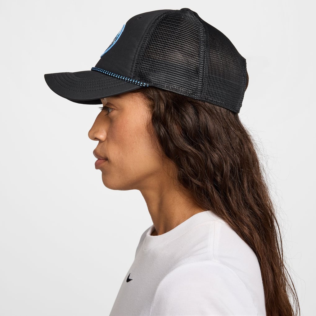 Nike Unisex Rise Trucker Adjustable Hat - Black