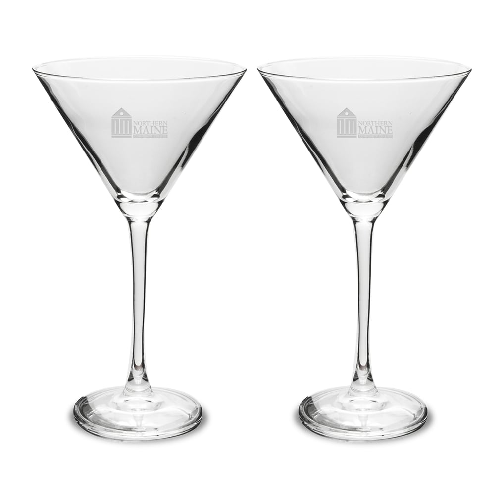NMCC Falcon Two-Piece Traditional 10oz. Martini Glass Set