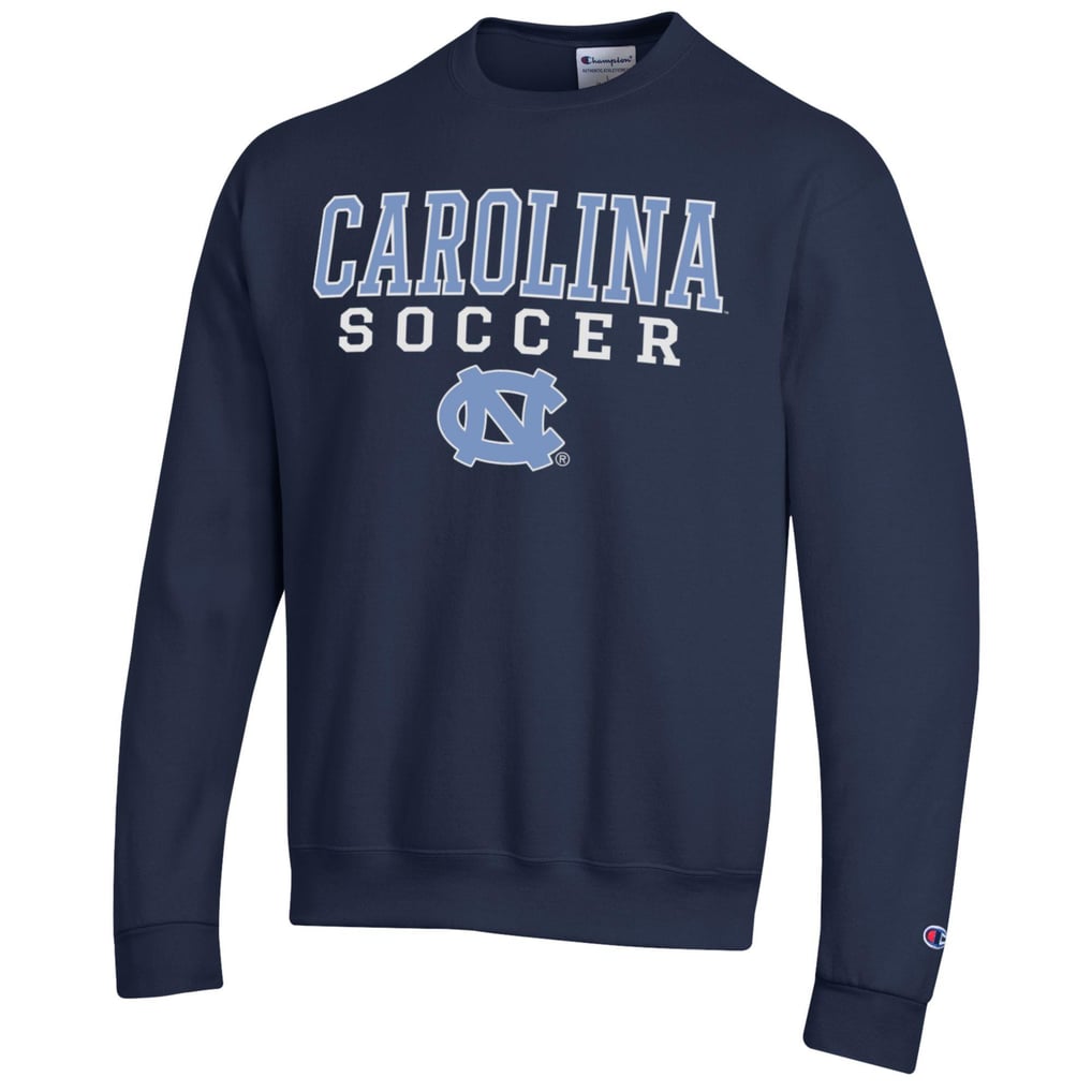 North Carolina Tar Heels Champion Soccer Stack Logo Powerblend Pullover Sweatshirt - Navy