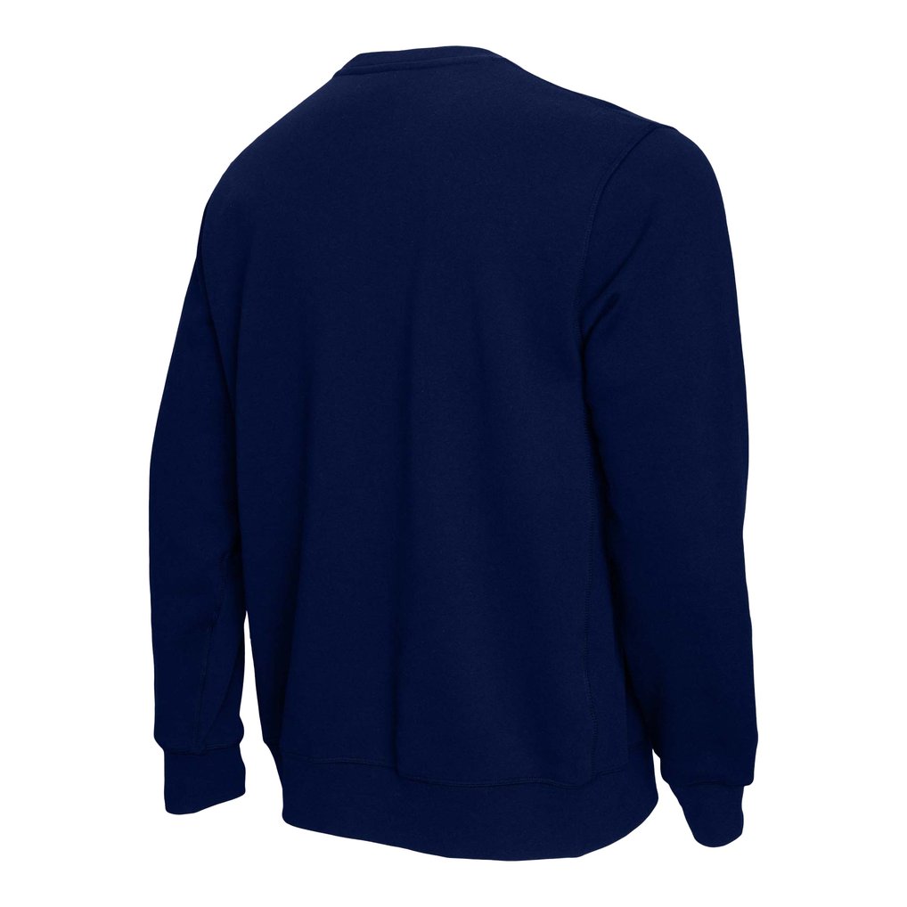  North Carolina Tar Heels Mitchell & Ness Elite Script Pullover Sweatshirt - Navy
