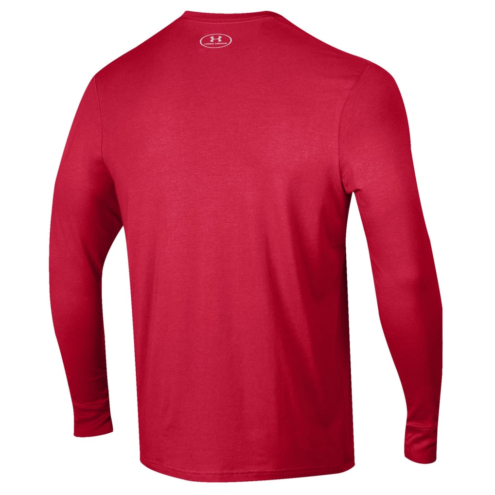  Northeastern Huskies Under Armour Alumni Performance Long Sleeve T-Shirt - Red