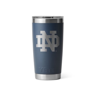  Notre Dame Fighting Irish YETI 20oz. Rambler Tumbler with Magslider Lid