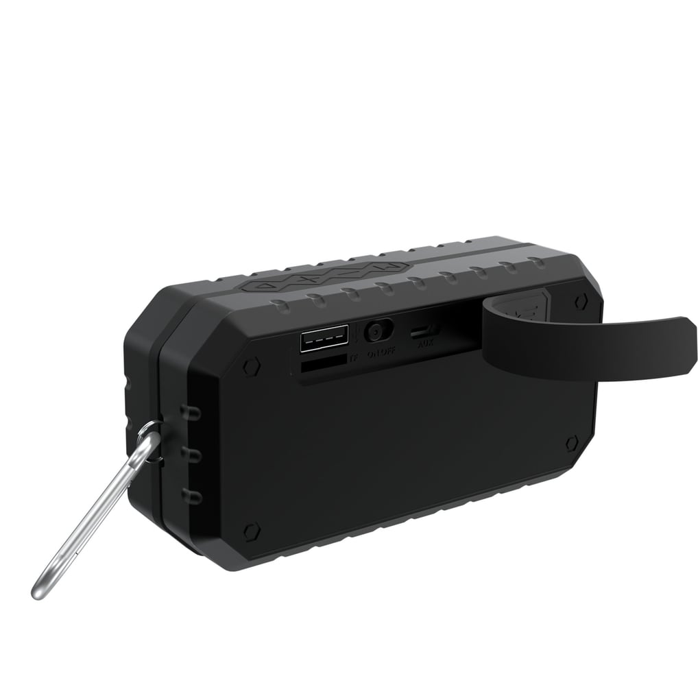 nWo Keyscaper Water Resistant Bluetooth Speaker - Black