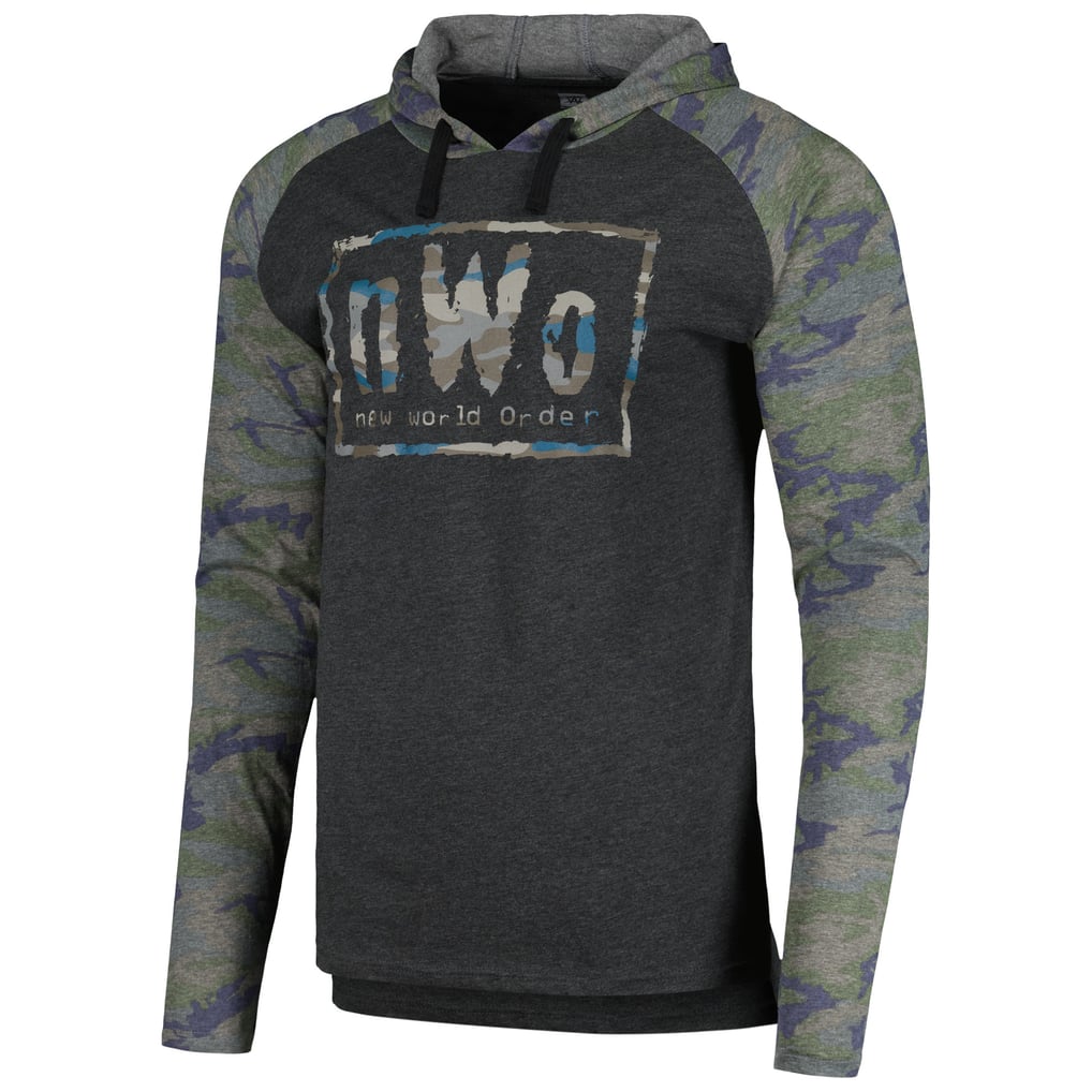 nWo Raglan Pullover Hoodie - Charcoal