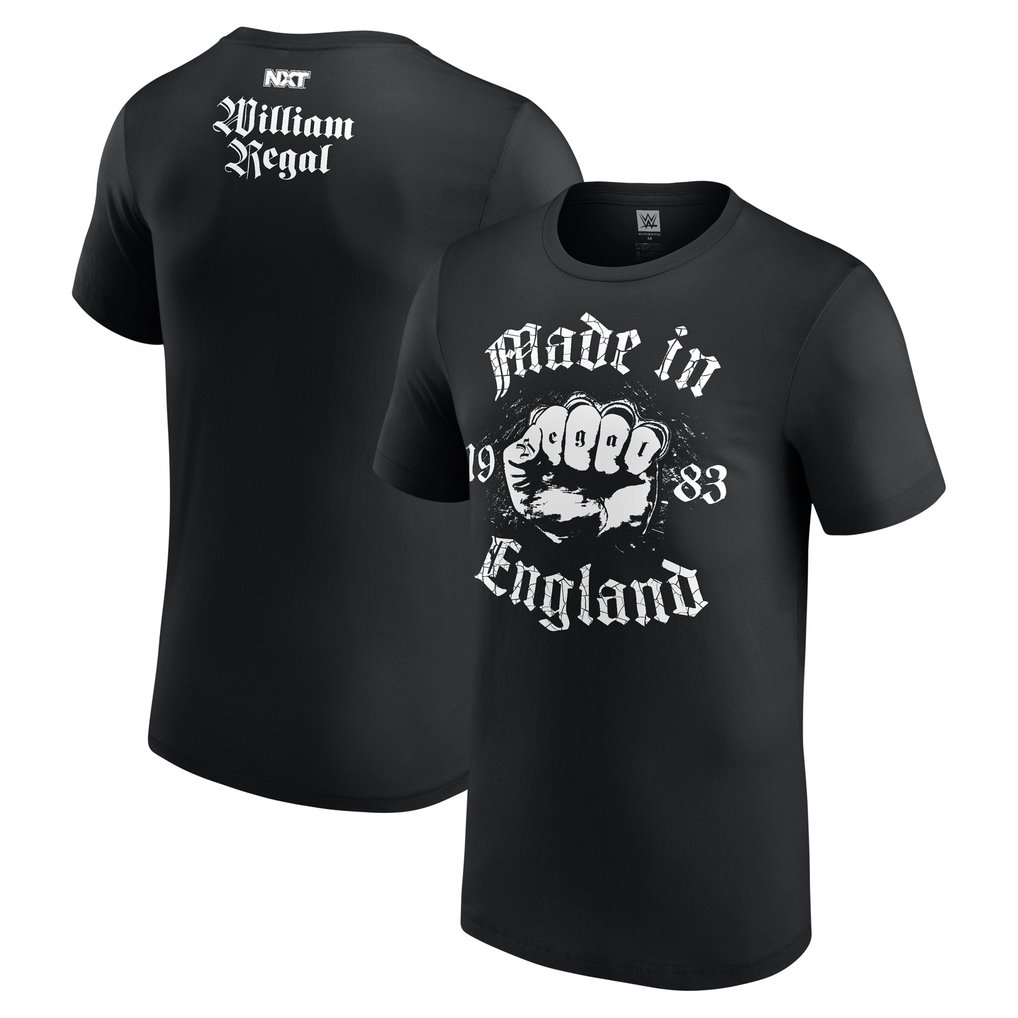 William Regal  NXT Debut Authentic T-Shirt - Black