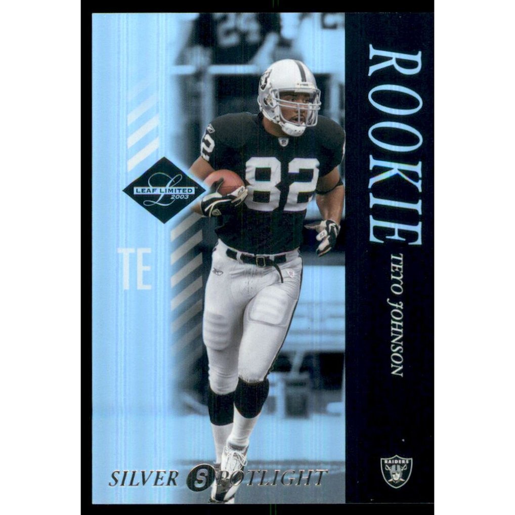 2003 Leaf Limited Silver Spotlight #113 Teyo Johnson
