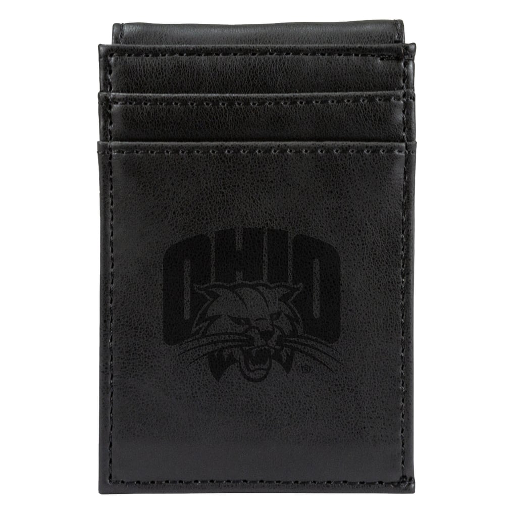 Ohio Bobcats Front Pocket Wallet - Black