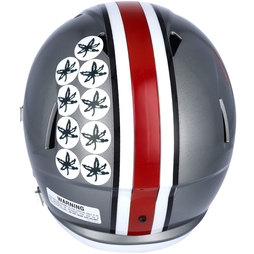 Chase Young Ohio State Buckeyes Fanatics Authentic Autographed Riddell Flash Alternate Speed Replica Helmet