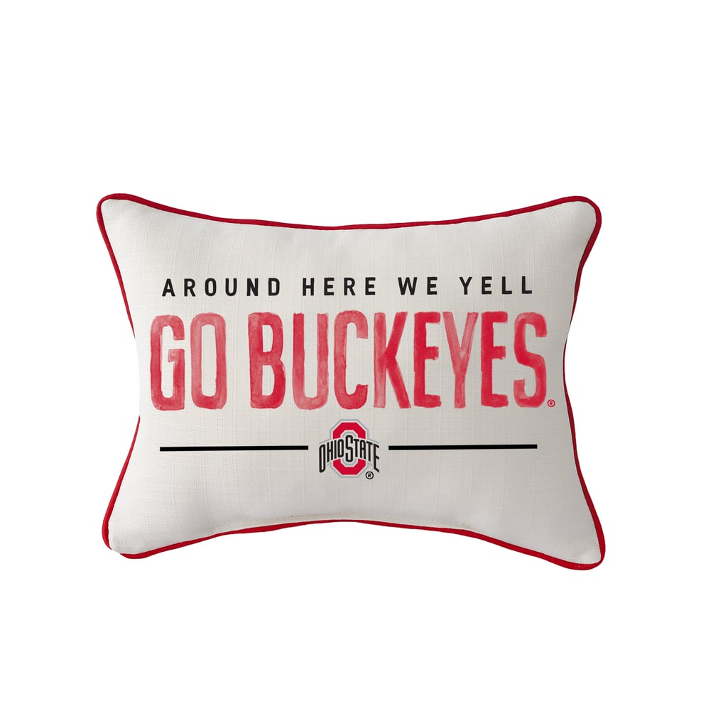  Ohio State Buckeyes Little Birdie Rectangular Piped Pillow