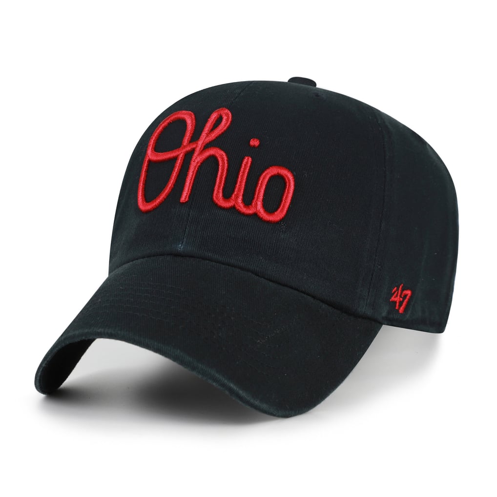  Ohio State Buckeyes '47 Vault Clean Up Adjustable Hat - Black