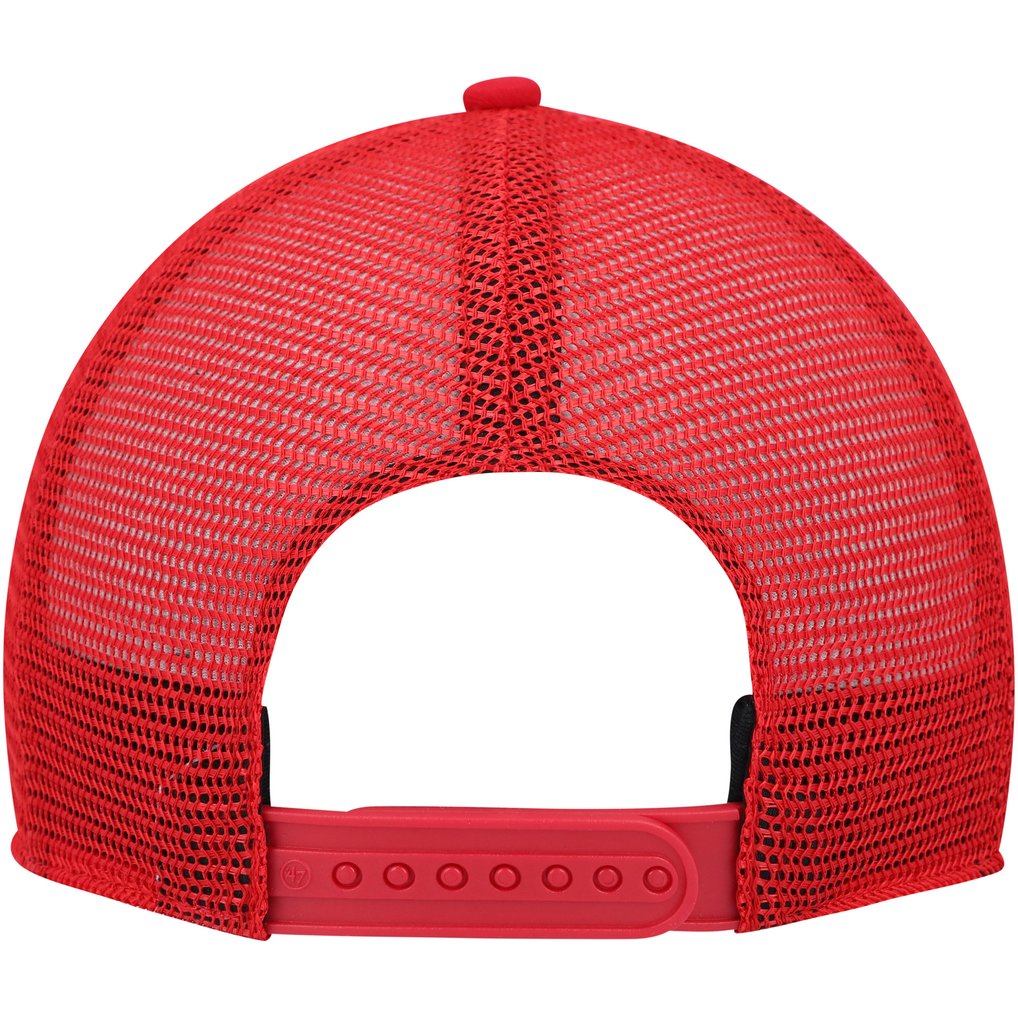 Ohio State Buckeyes '47 High Point Clean Up Trucker Snapback Hat - Scarlet