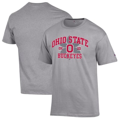 Ohio State Buckeyes Champion Varsity T-Shirt - Heather Gray