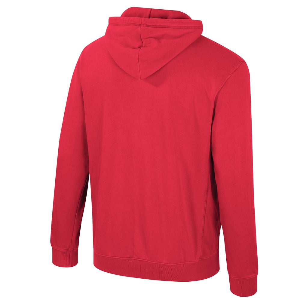 Ohio State Buckeyes Colosseum Big & Tall Cap E-Tan Pullover Hoodie - Scarlet