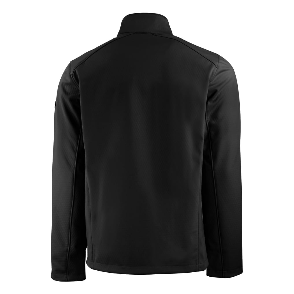 Ohio State Buckeyes Cutter & Buck Primary Logo Evoke Eco Softshell Recycled Full-Zip Jacket - Black