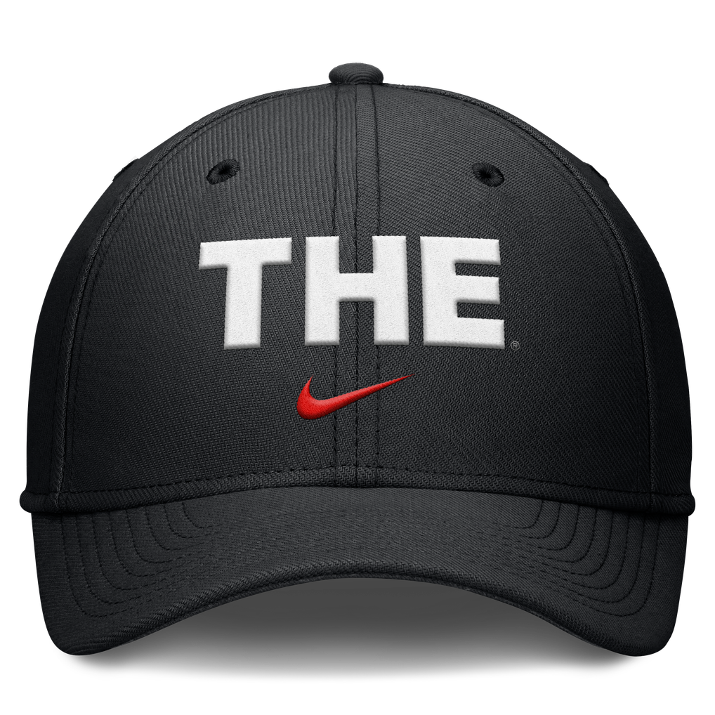 Ohio State Buckeyes Nike Rise THE Dri-FIT Flex Hat - Black