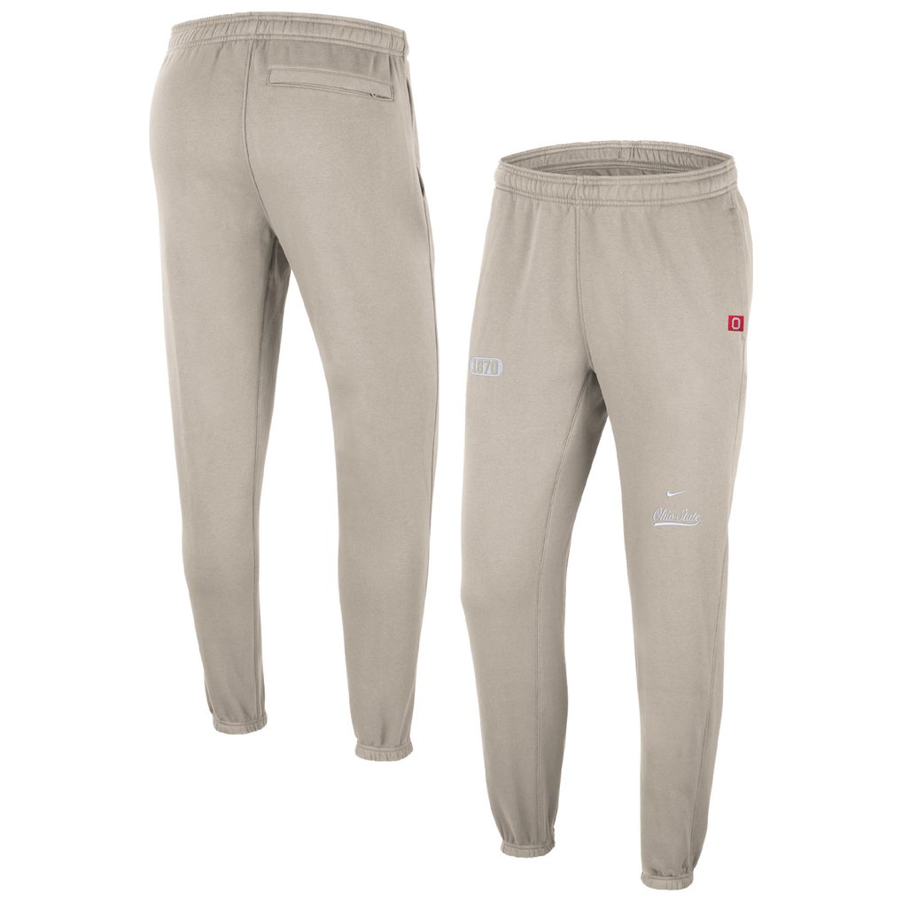 Ohio State Buckeyes Nike Jogger Pants - Cream