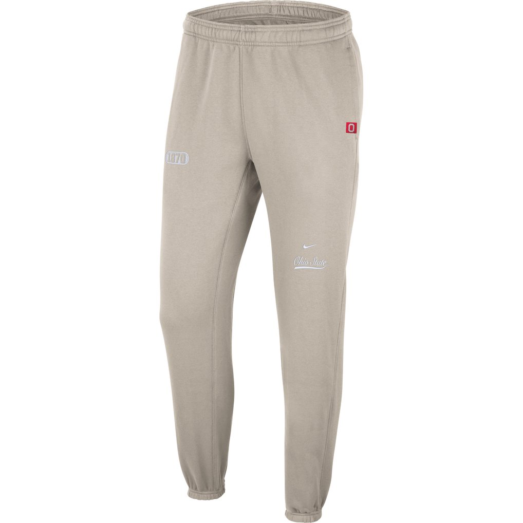 Ohio State Buckeyes Nike Jogger Pants - Cream