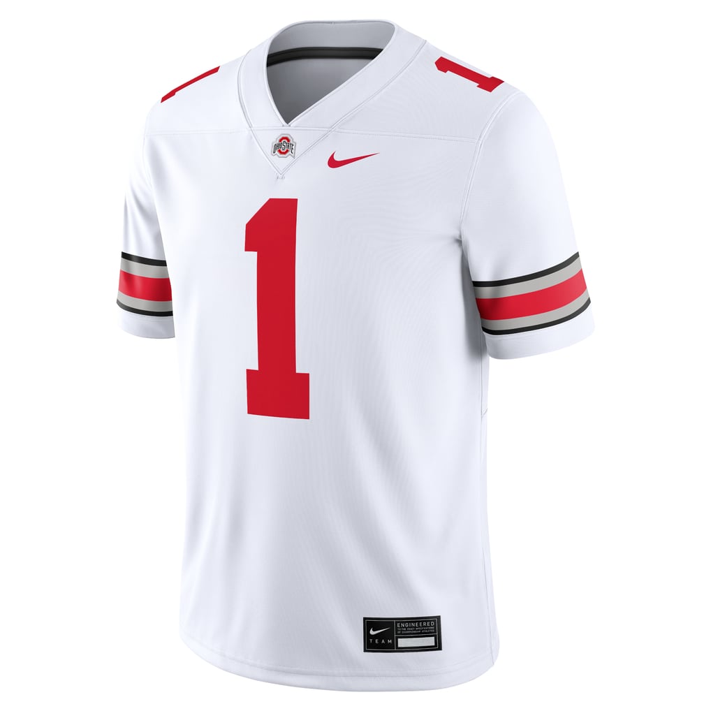 #1 Ohio State Buckeyes Nike Game Jersey - White