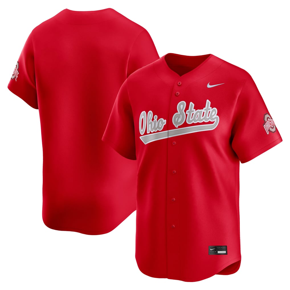 Ohio State Buckeyes Nike Baseball Limited Jersey - Scarlet