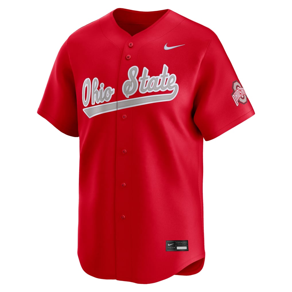 Ohio State Buckeyes Nike Baseball Limited Jersey - Scarlet