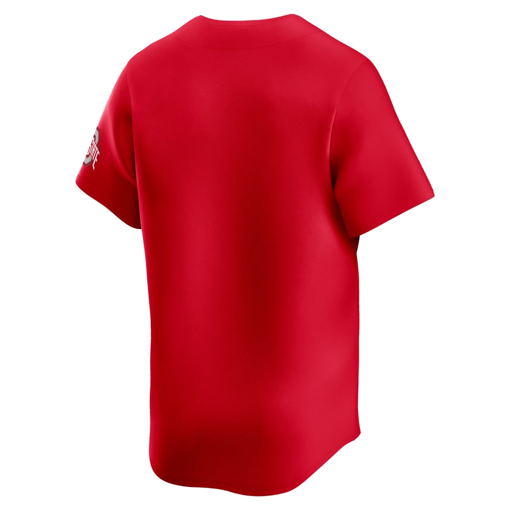 Ohio State Buckeyes Nike Baseball Limited Jersey - Scarlet