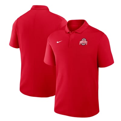 Ohio State Buckeyes Nike Dri-FIT Victory Polo - Scarlet