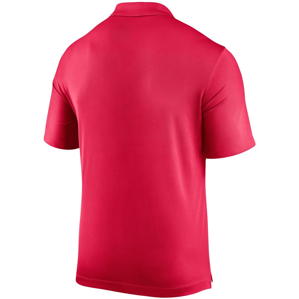 Ohio State Buckeyes Nike Primary Logo Varsity Performance Polo - Scarlet