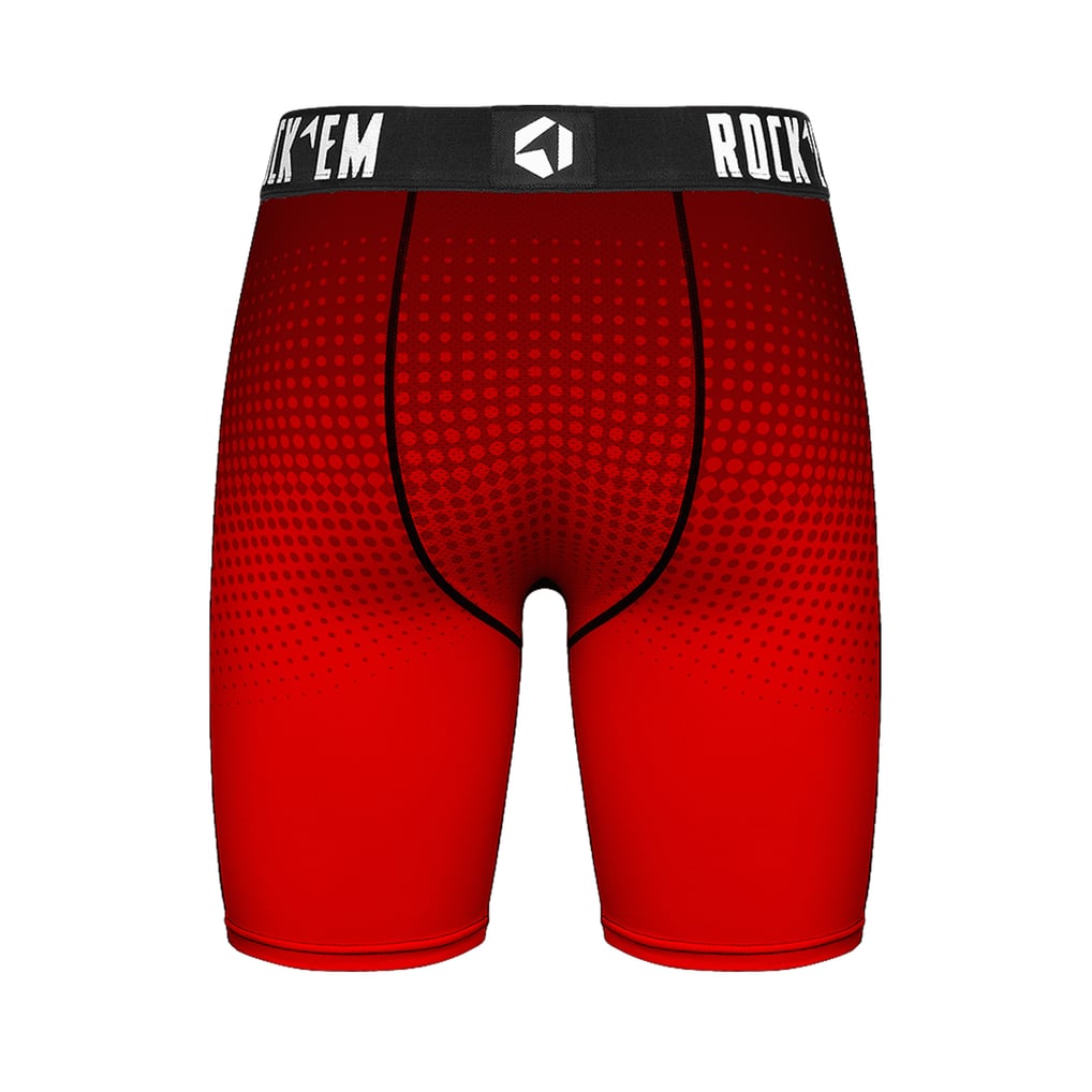 Ohio State Buckeyes Rock Em Socks Slogan Boxer Briefs - Scarlet