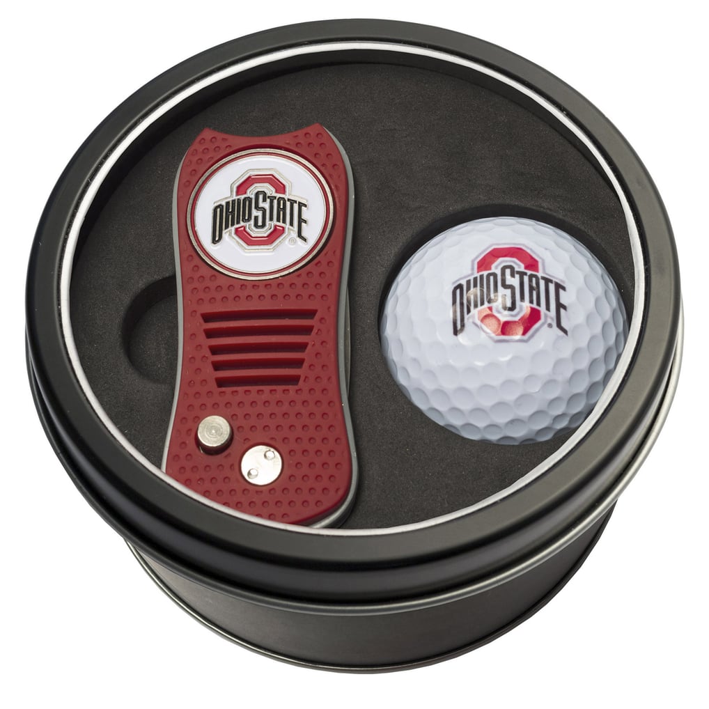 Ohio State Buckeyes Divot Tool & Golf Ball Personalized Tin Gift Set
