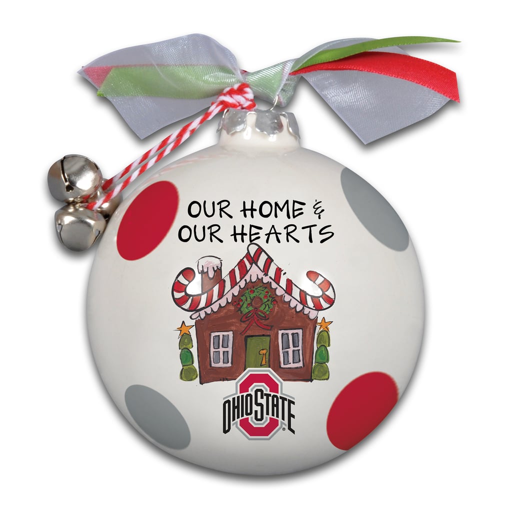 Ohio State Buckeyes Home & Hearts Ornament