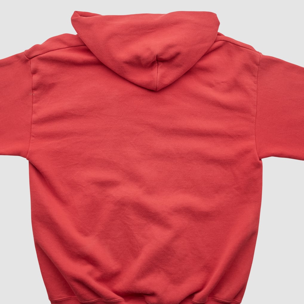 Ohio State Buckeyes Lee Apparel 2000s Hooded Full Zip Sweatshirt - Red - M by Fanatics Real Vintage
