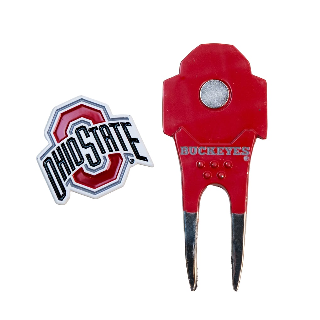 Ohio State Buckeyes Shaped Divot Tool