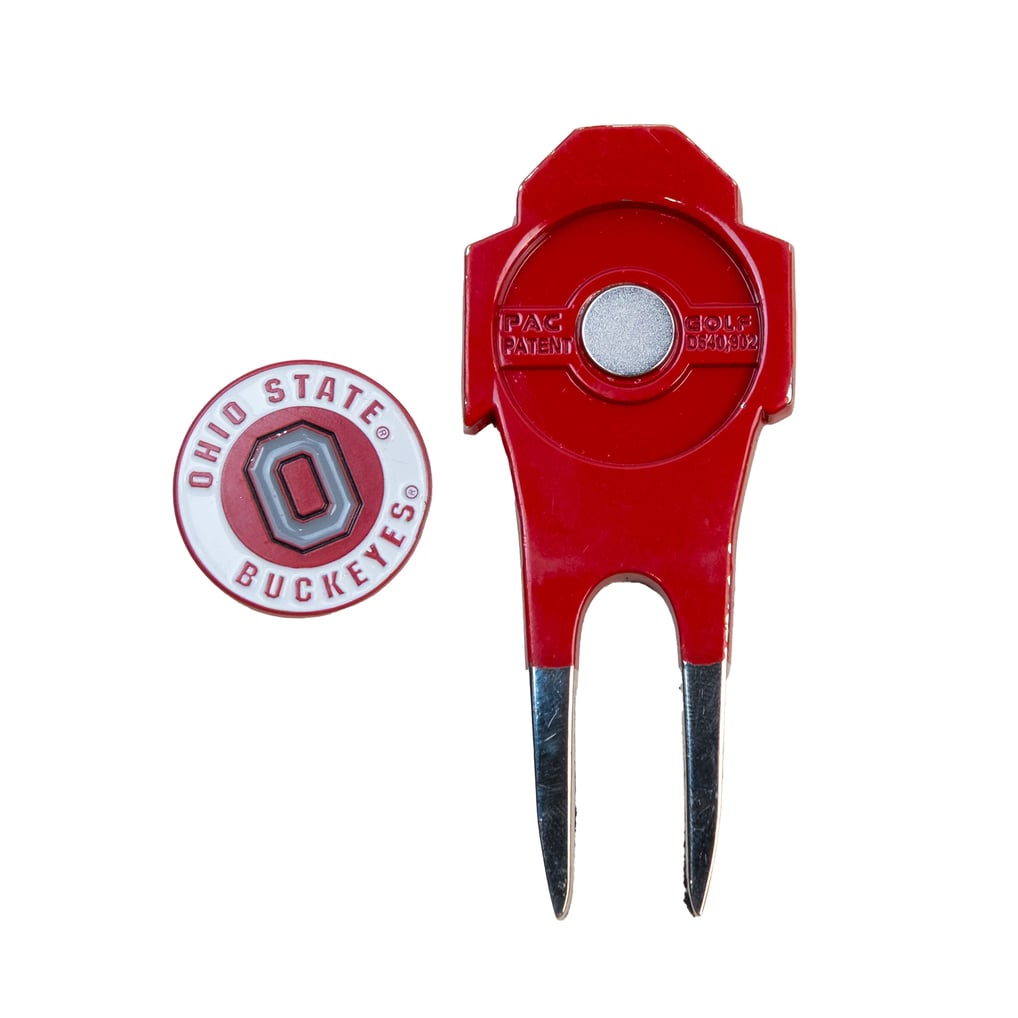 Ohio State Buckeyes Shaped Divot Tool