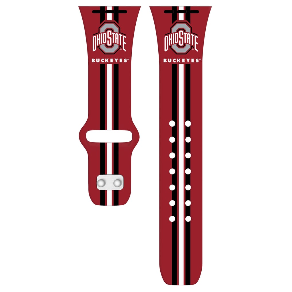 Ohio State Buckeyes Silicone Apple Watch Band