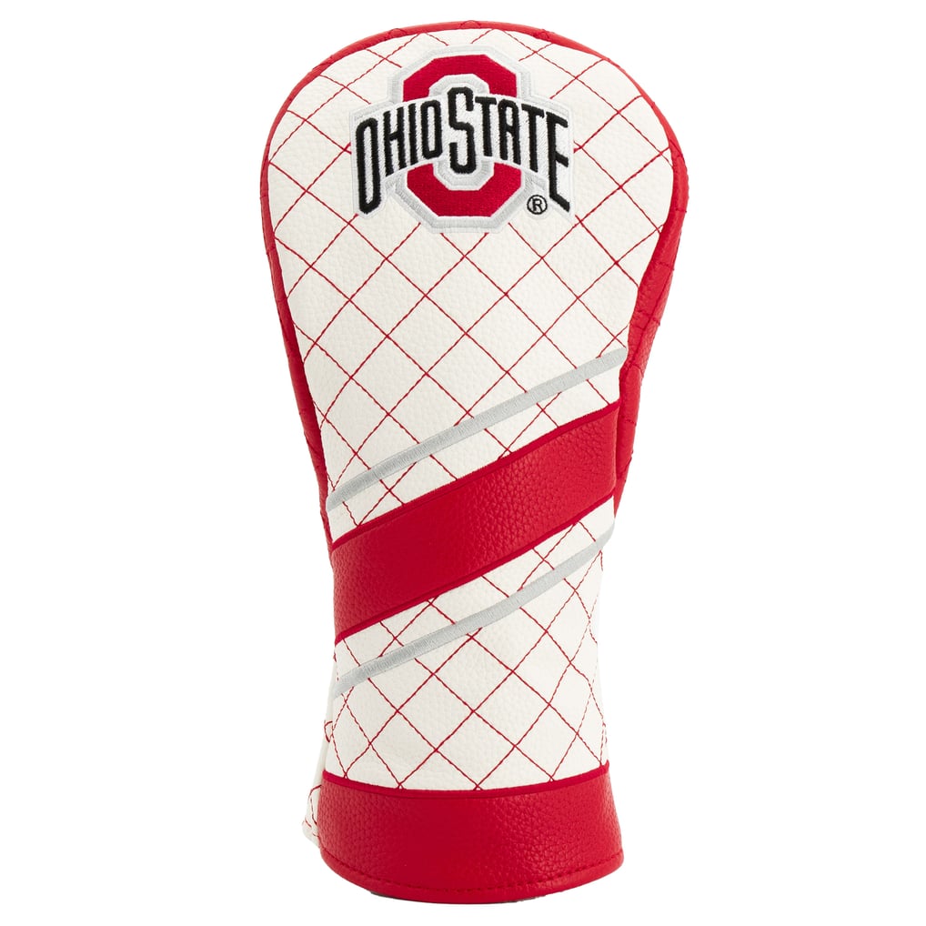 Ohio State Buckeyes Striped Quilted Fairway Headcover
