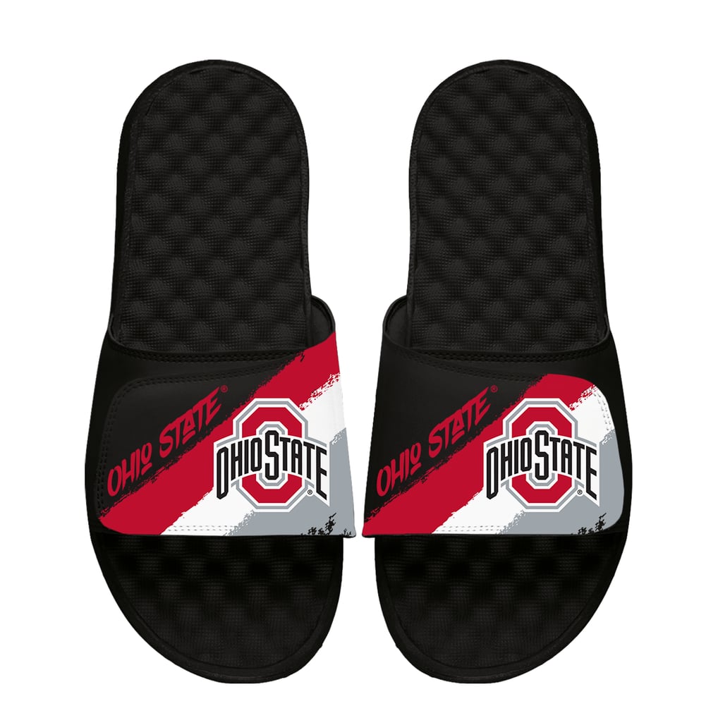Ohio State Buckeyes ISlide Unisex Paint Stripes Slide Sandals