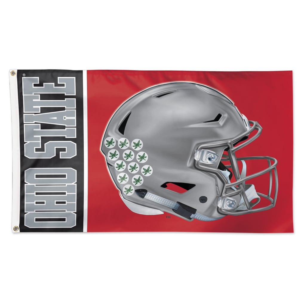 Ohio State Buckeyes WinCraft 3' x 5' Helmet Deluxe Single-Sided Flag
