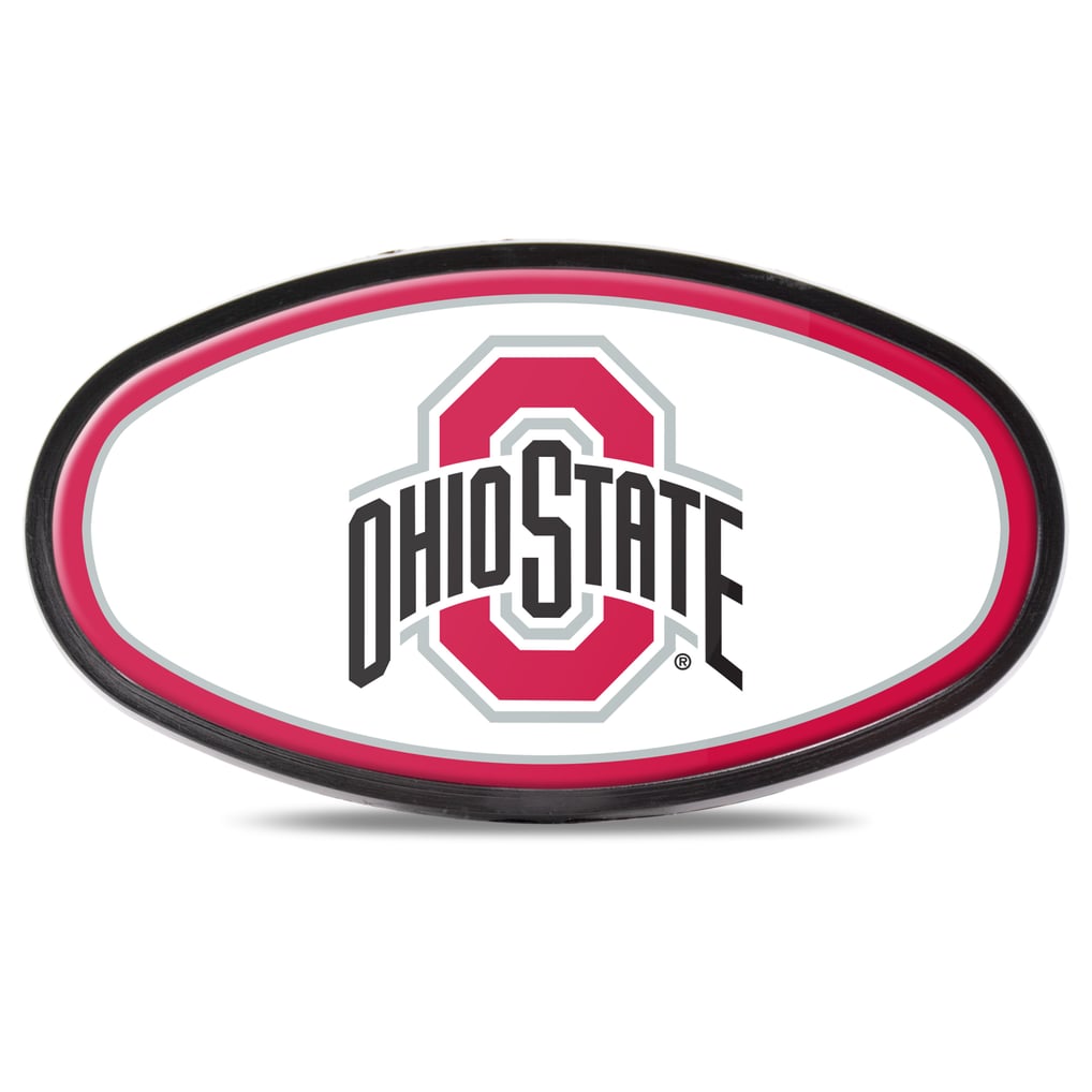 Ohio State Buckeyes WinCraft Oval Color-Covered Tailgate Hitch Cover