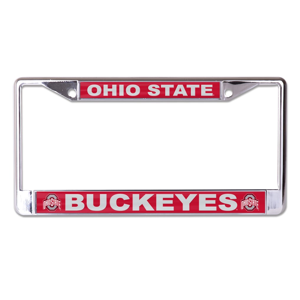 Ohio State Buckeyes WinCraft S/L School Printed Wordmark License Plate Frame