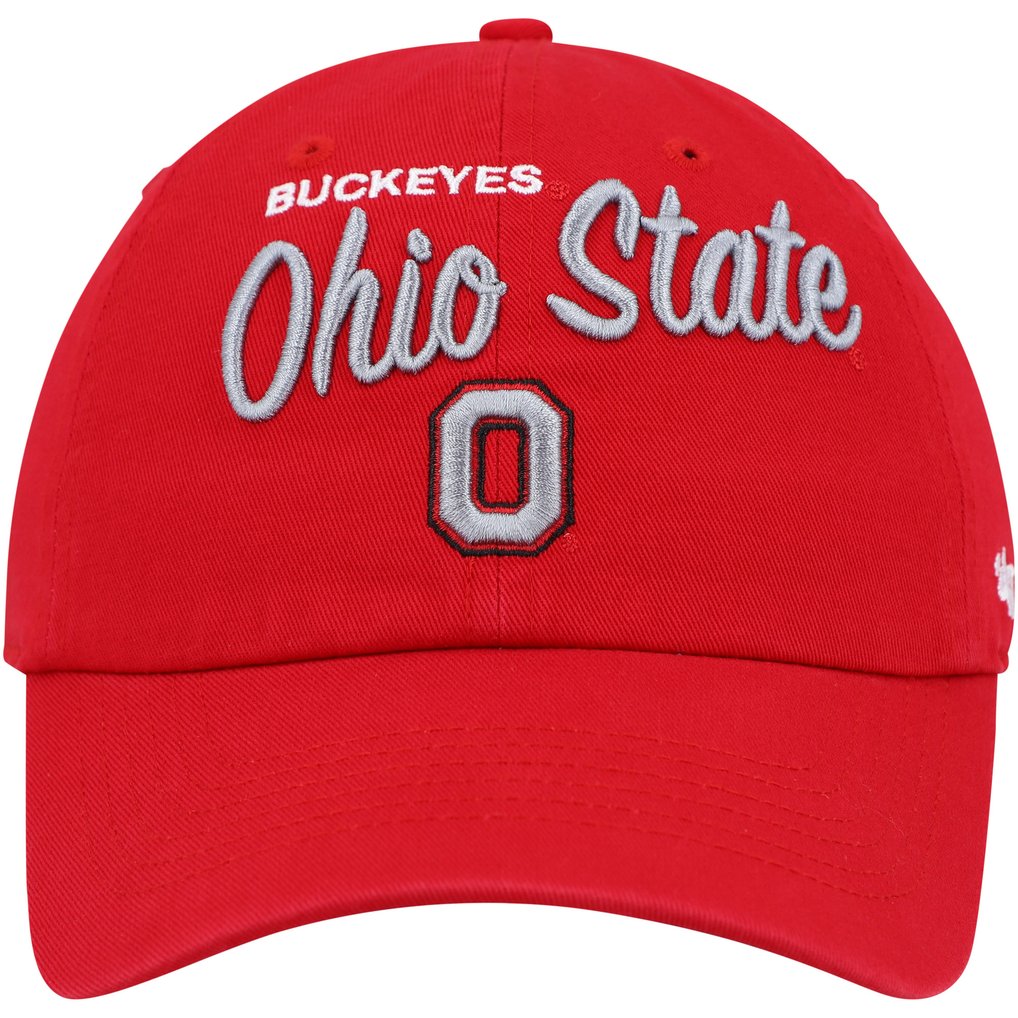 Ohio State Buckeyes '47 Women's Phoebe Clean Up Adjustable Hat - Scarlet
