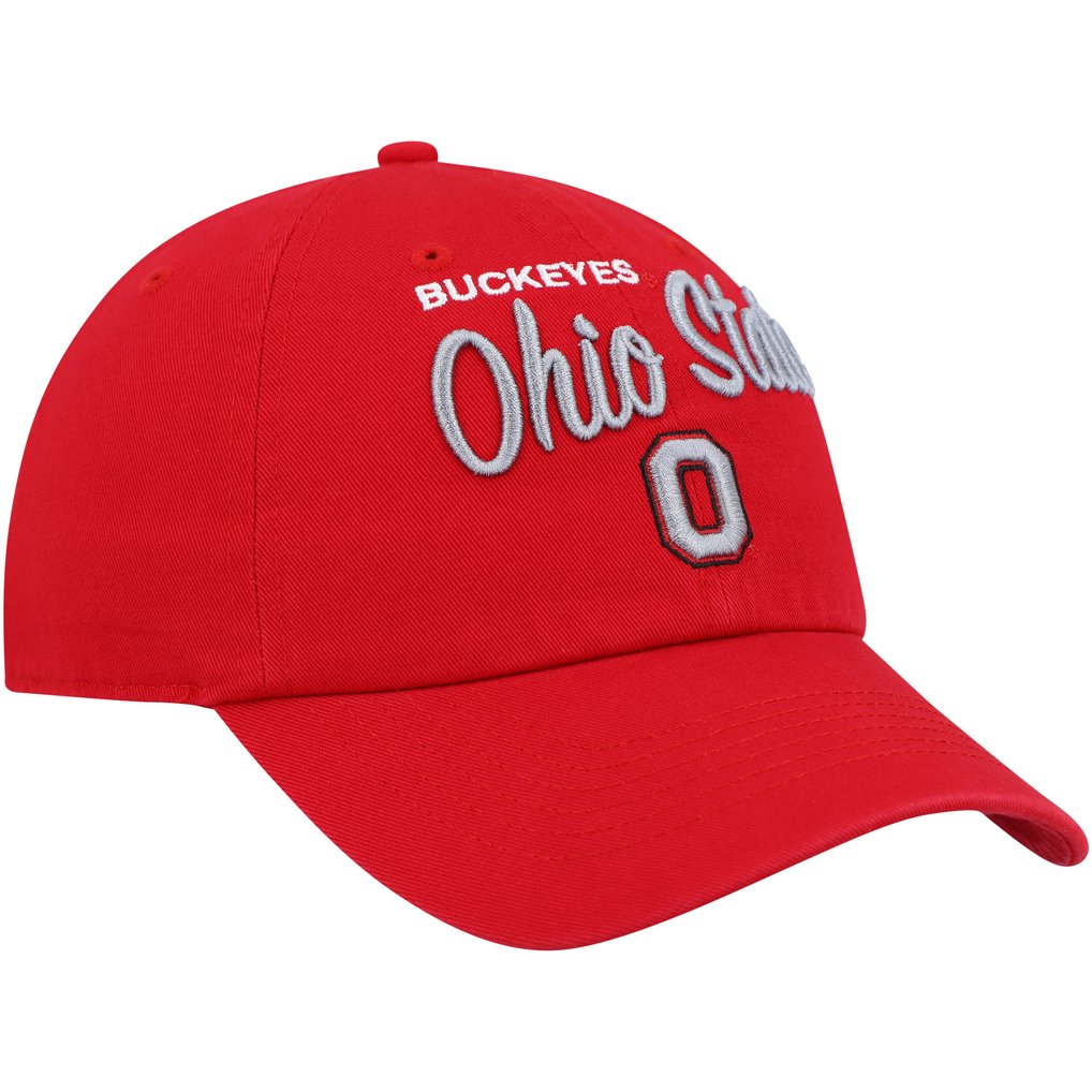 Ohio State Buckeyes '47 Women's Phoebe Clean Up Adjustable Hat - Scarlet