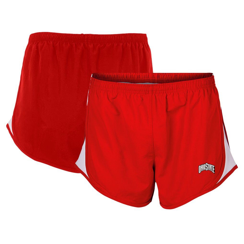 Ohio State Buckeyes Boxercraft Women's Essential Lined Athletic Shorts -  Scarlet