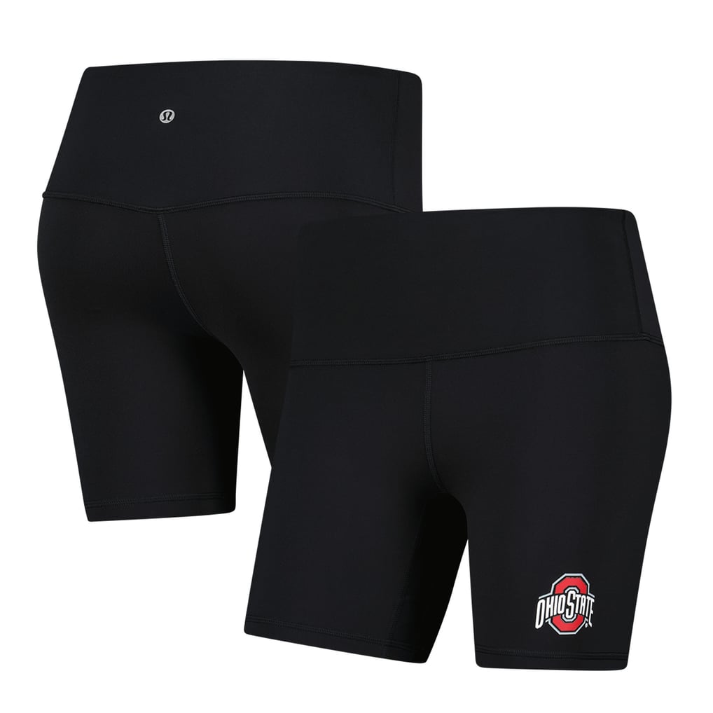 Ohio State Buckeyes lululemon Women's Align High Rise 6" Performance Shorts - Black