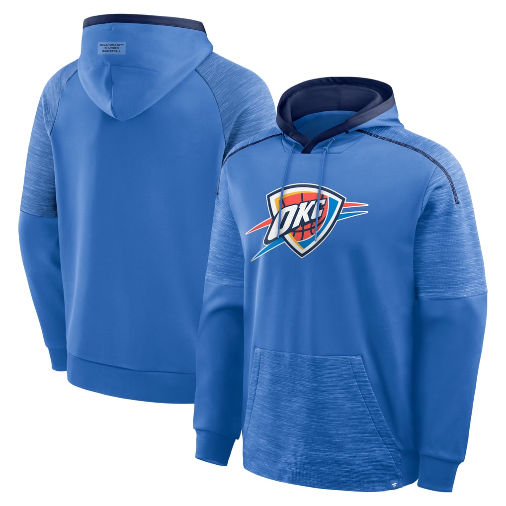 Oklahoma City Thunder Fanatics Pick & Roll Defender Pullover Hoodie - Blue