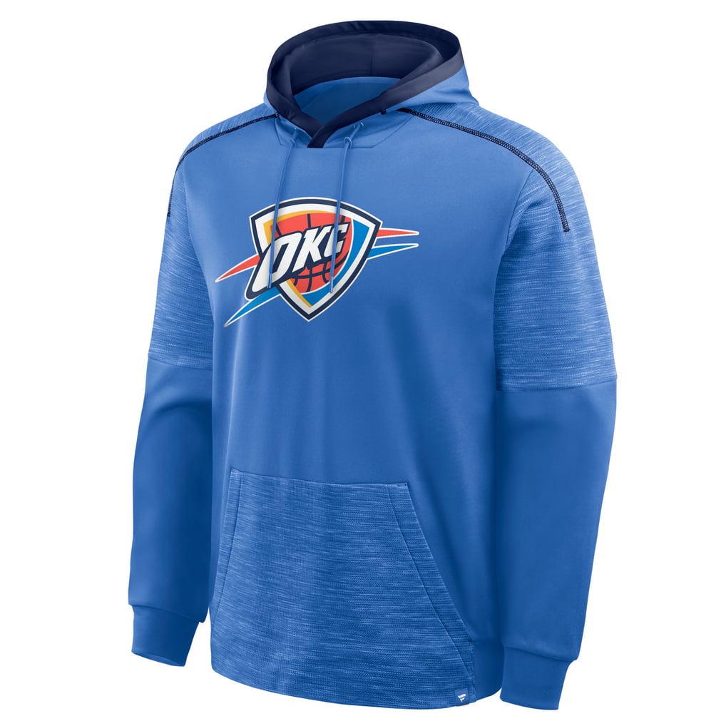 Oklahoma City Thunder Fanatics Pick & Roll Defender Pullover Hoodie - Blue