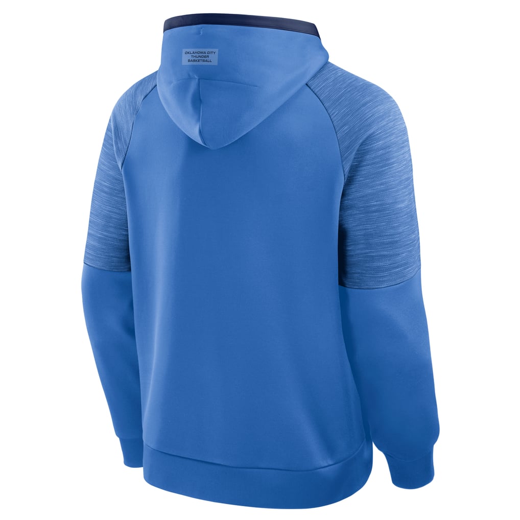 Oklahoma City Thunder Fanatics Pick & Roll Defender Pullover Hoodie - Blue