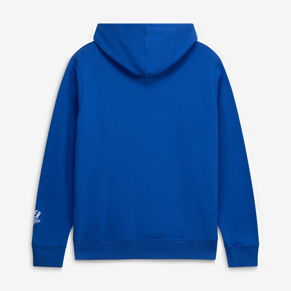  Oklahoma City Thunder Mitchell & Ness Basic Fleece Hoodie - Blue