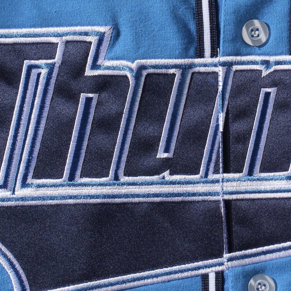 Oklahoma City Thunder Starter Baseball Jersey - Blue/Navy