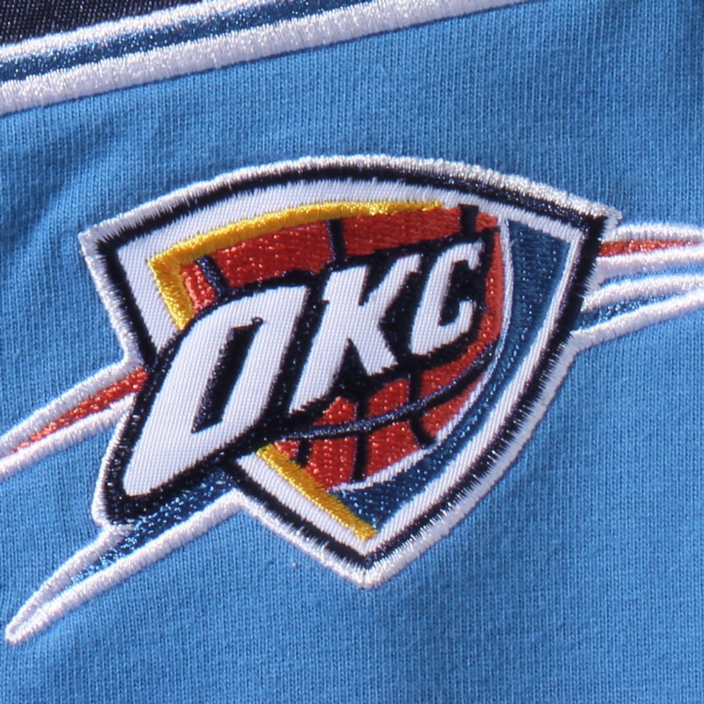 Oklahoma City Thunder Starter Baseball Jersey - Blue/Navy